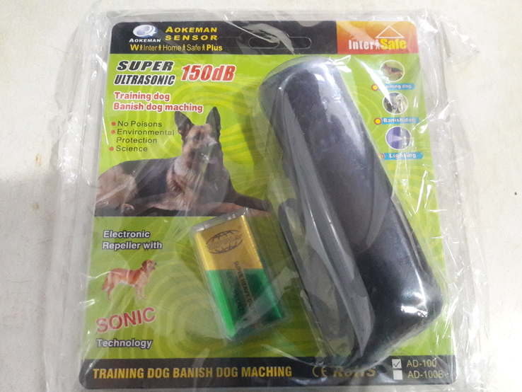 Спеціальний пристрій для дресерування собак або відлякування. Ultrasonic Super 150dB.