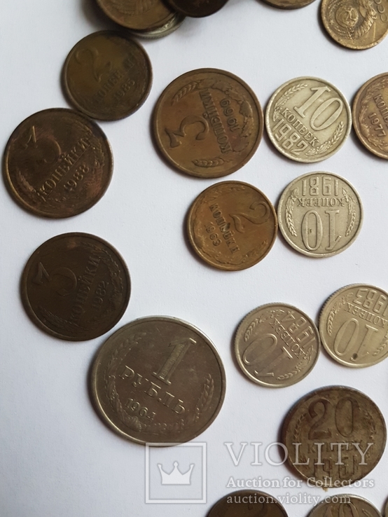 Лот разных монет СССР., фото №3