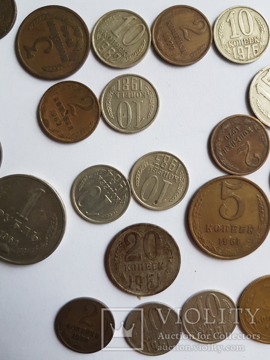 Лот разных монет СССР., фото №4