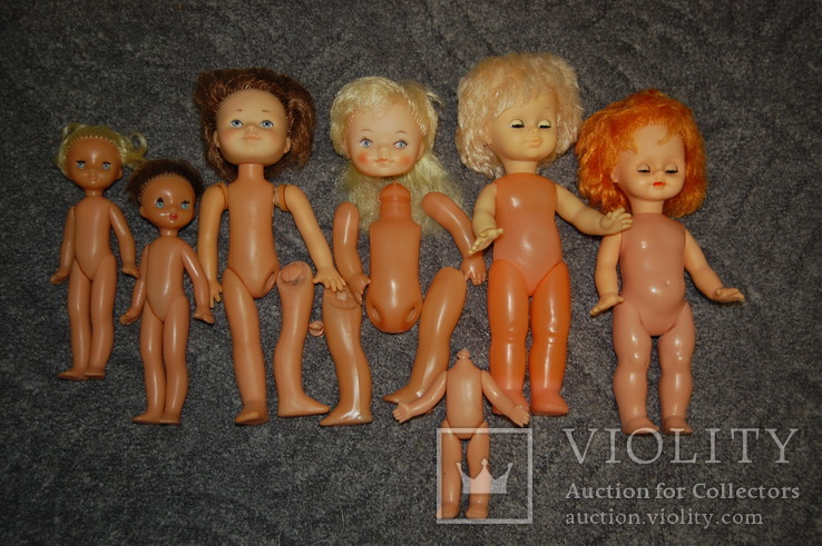 Куклы, запчасти, на реставрацию, фото №2
