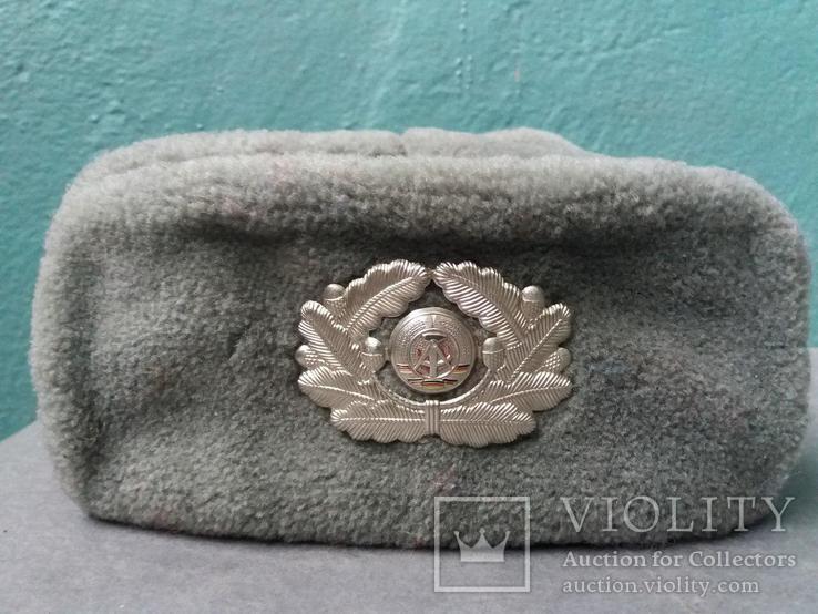 Зимняя шапка армии ГДР, фото №2