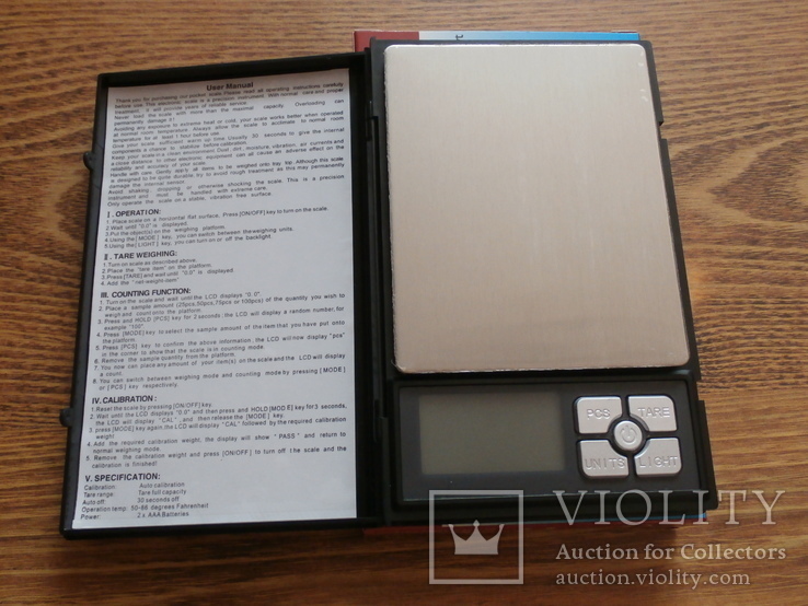 Ювелирные весы Notebook Series Digital Scale шаг от 0.1-2kg Подстветка и батерейки, photo number 2