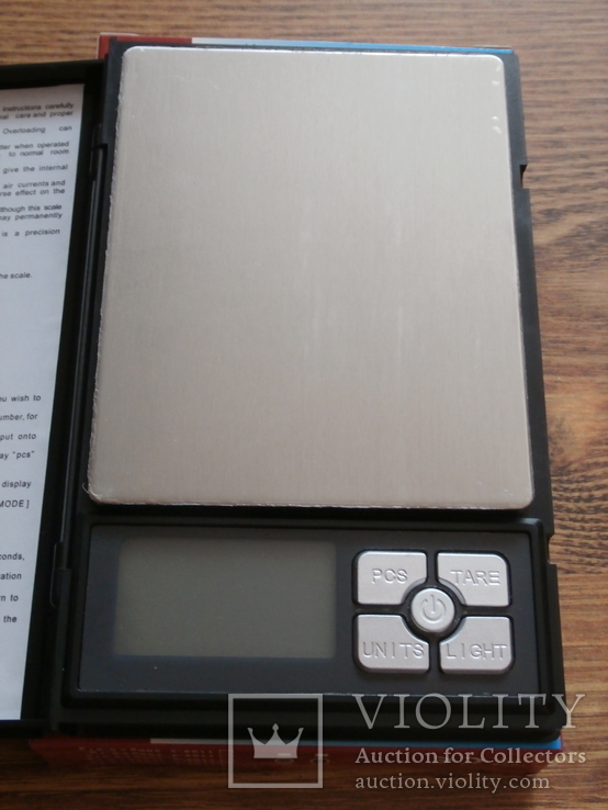 Ювелирные весы Notebook Series Digital Scale шаг от 0.1-2kg Подстветка и батерейки, photo number 3