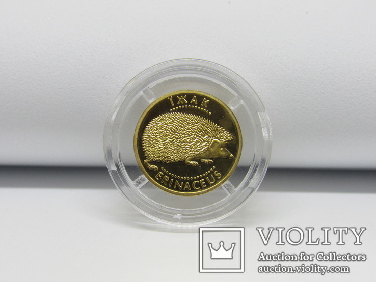 Монета "їжак" золото 2006г., фото №5