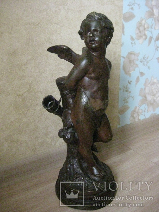 Скульптура "Амур", Франция, бронза, Эмиль Буассо