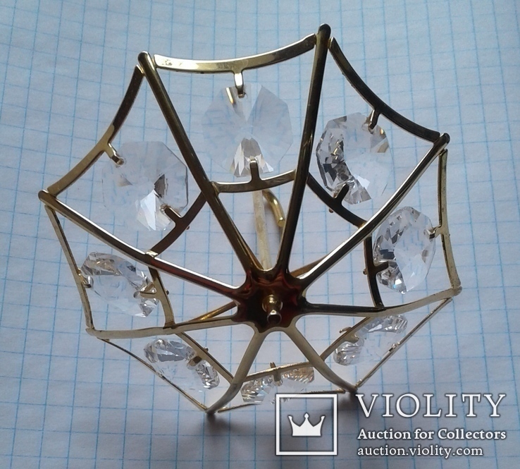 Зонтик с австрийским кристаллом AWAT, фото №5