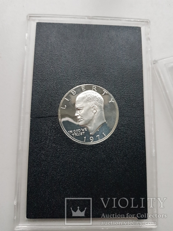 1 доллар 1971 серебро, фото №4
