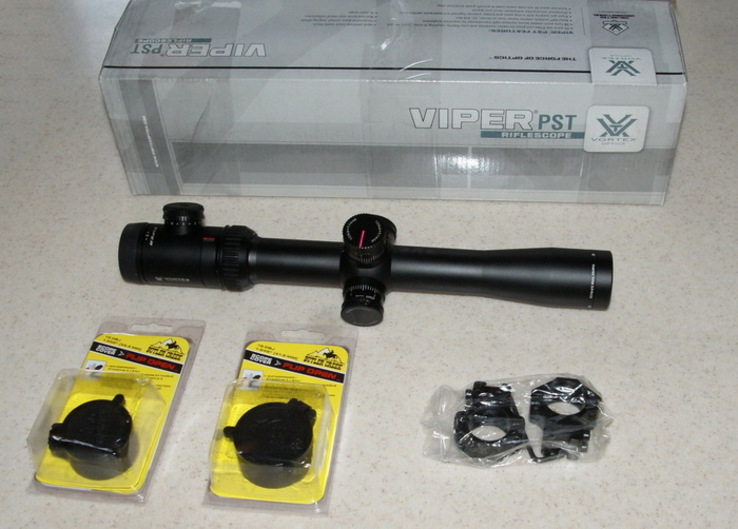 Оптический прицел Vortex Viper PST 2.5-10x32 FFP EBR-1 (MRAD) (PST-43104) новый, фото №6