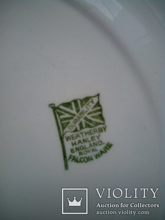  Коллекционная тарелка блюдо Папа Римский Англия, фото №4