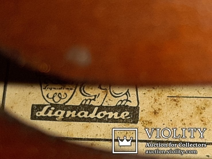 Скрипка Antonius Stradivarius 1960 года Чехословакия в родном футляре, фото №3