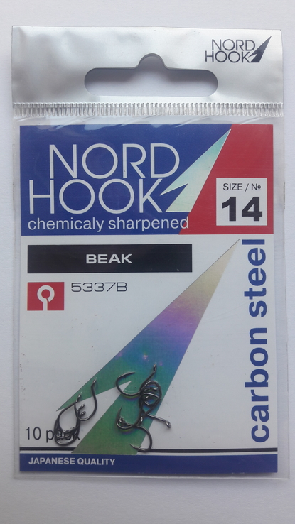 Крючки Nord Hook #14 (№401).