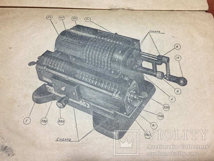 Уход за арифмометром "Феликс" 1934 год, фото №4