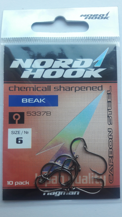 Крючки Nord Hook #6 (№405).