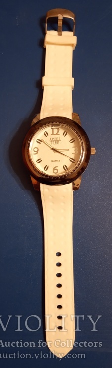 Часы "Amber time" кварц на ходу, фото №4