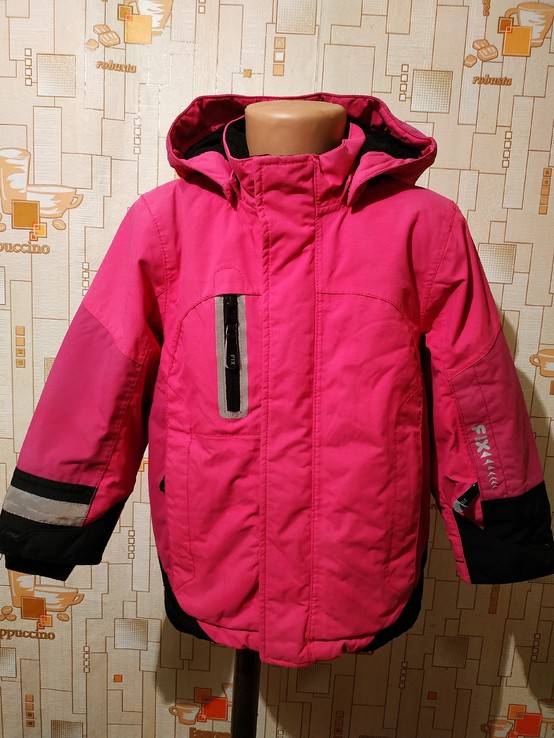 Куртка детская лыжная FIX полиамид на рост 104, photo number 2