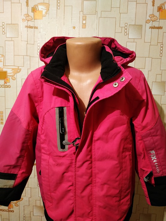 Куртка детская лыжная FIX полиамид на рост 104, photo number 5