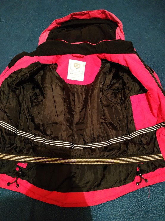 Куртка детская лыжная FIX полиамид на рост 104, фото №8