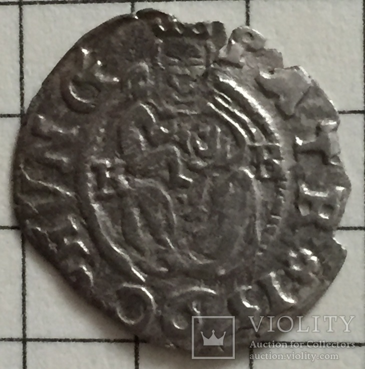 Две средневековые  монетки серебро, фото №2