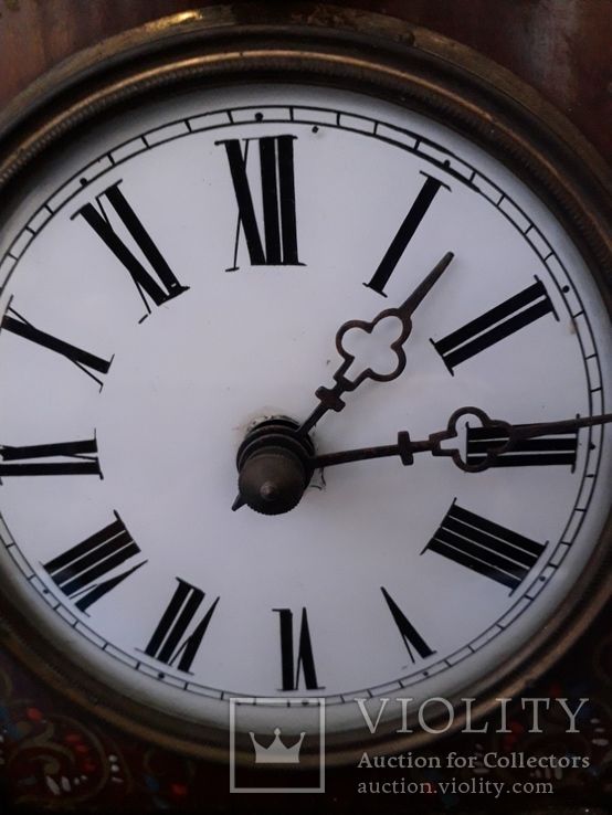 Часы настенные гиревые Salmon Hettich &amp; Sohn на деревянных платах, фото №8