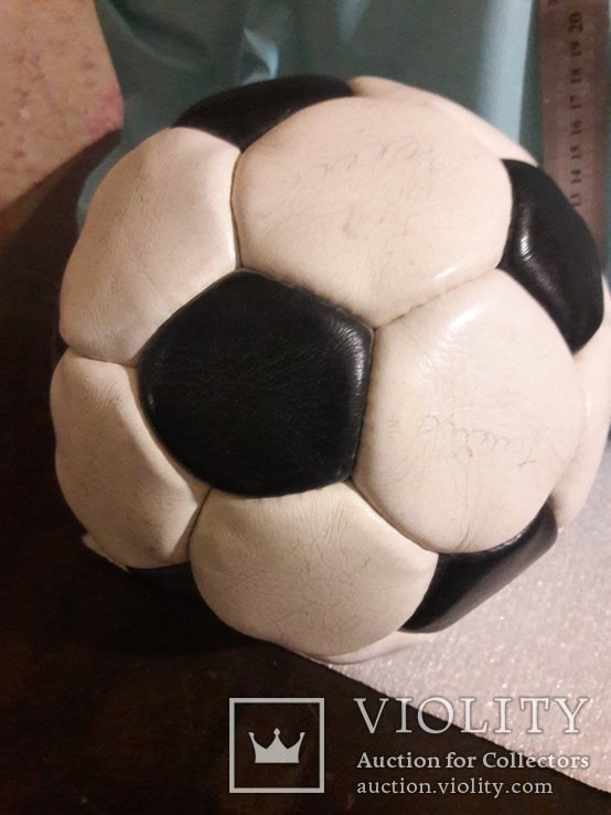 Футбольный мяч с автографами Динамо Киев, фото №4