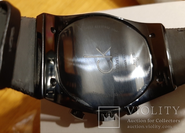 Швейцарський годинник Calvin Klein K4B374B3 кварц. Хронограф, фото №5