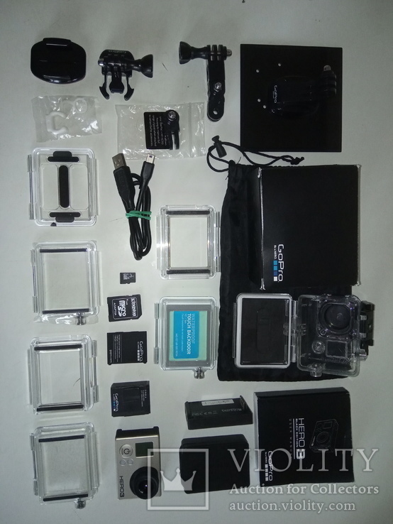 Gopro 3 black edition + 4k + 12mp + 32gb, фото №7