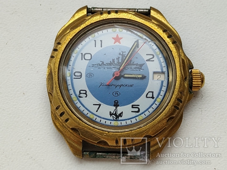 Часы Восток Командирские Корабль рабочие, фото №2