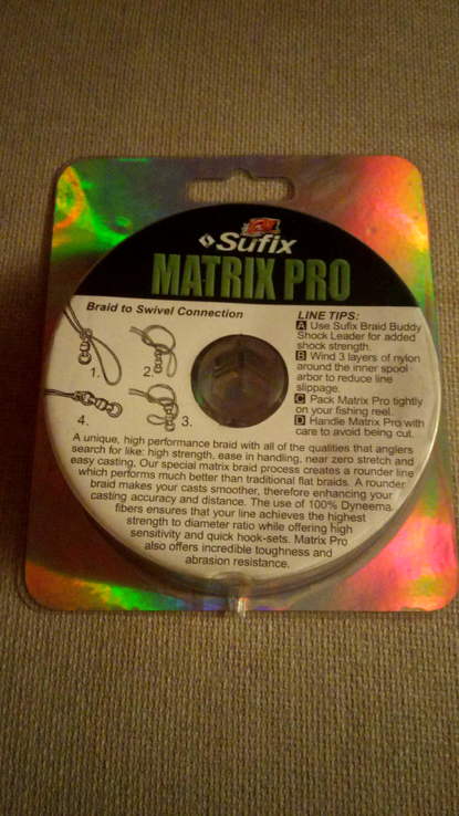 Шнур Sufix Matrix Pro, фото №3