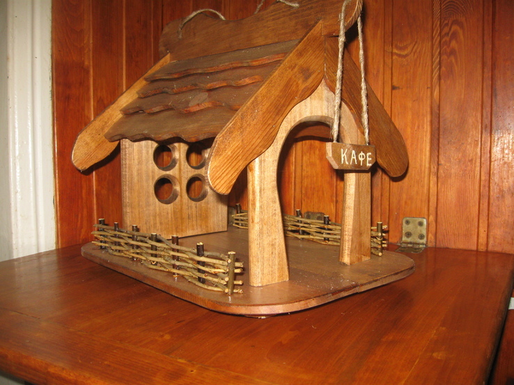 Мебель для птиц в виде домика 5, фото №3