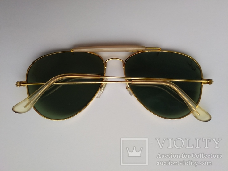 Винтажные солнцезащитные очки Ray-Ban U.S.A., 70-80-е годы, оригинал, фото №3
