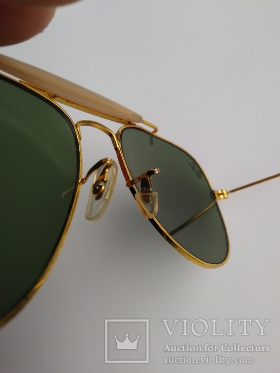 Винтажные солнцезащитные очки Ray-Ban U.S.A., 70-80-е годы, оригинал, фото №6