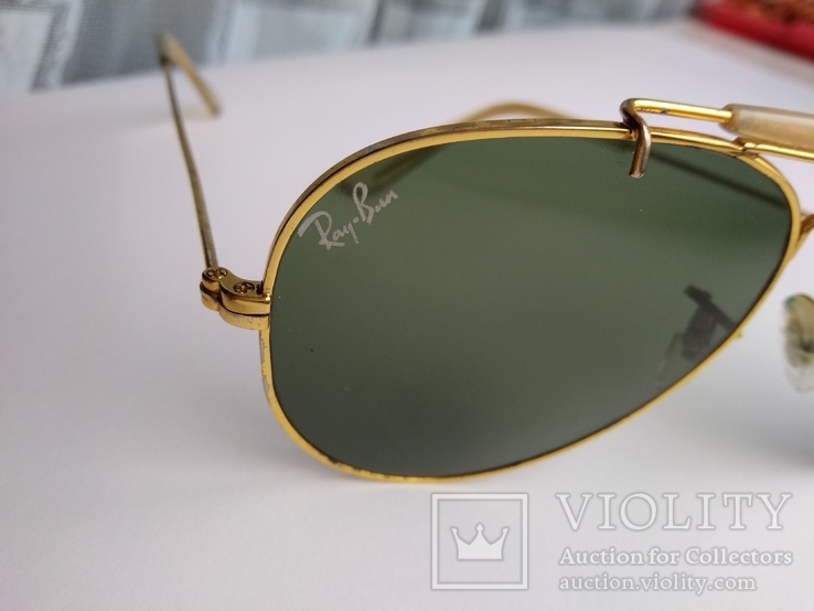 Винтажные солнцезащитные очки Ray-Ban U.S.A., 70-80-е годы, оригинал, фото №10