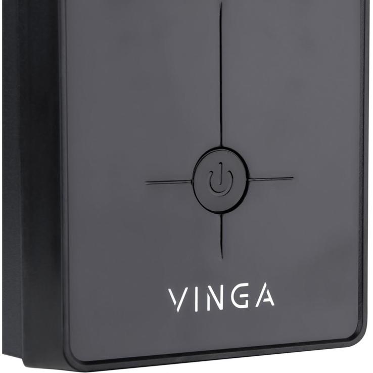 Источник бесперебойного питания Vinga LCD 2000VA metall case (VPC-2000M), фото №5