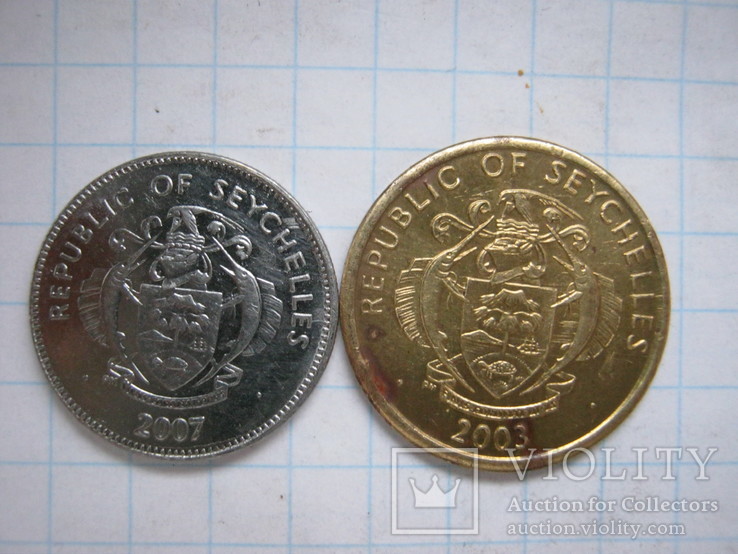 10-25 центов Сейшельские острова, фото №3