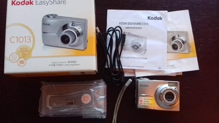 Фотоаппарат Kodak C1013 + карта памяти, numer zdjęcia 5