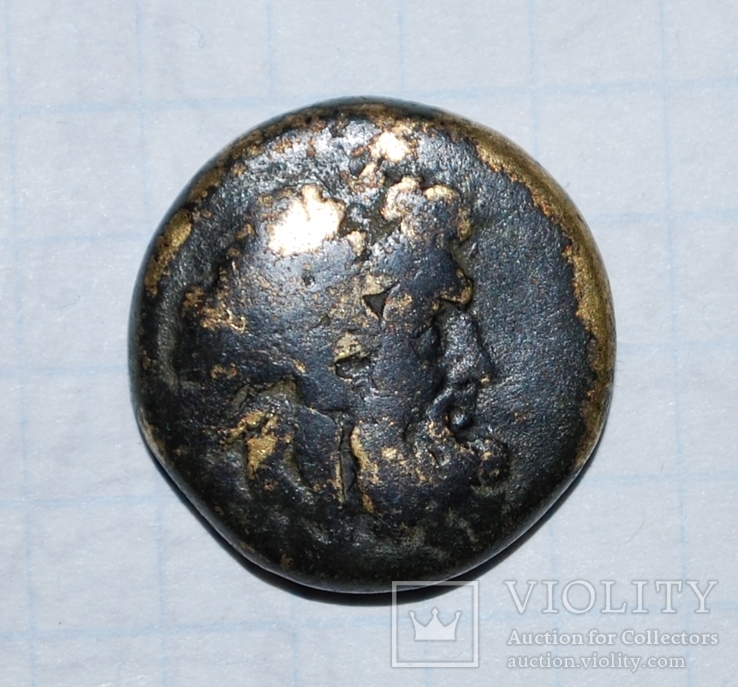 Монета Древней Греции 7. Вес: 7,64 г.