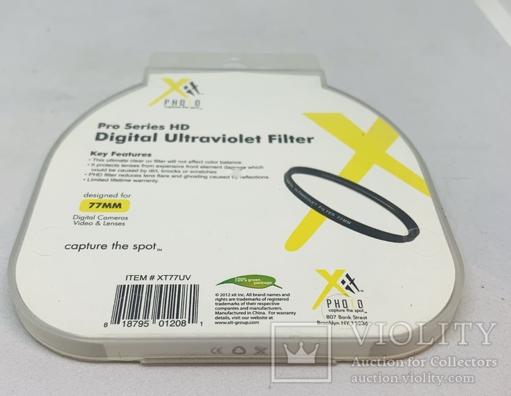 Pro Series HD Digital Ultraviolet Filter 77mm, фото №3