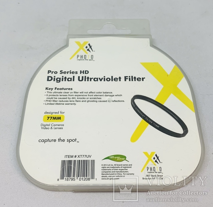 Pro Series HD Digital Ultraviolet Filter 77mm, фото №4