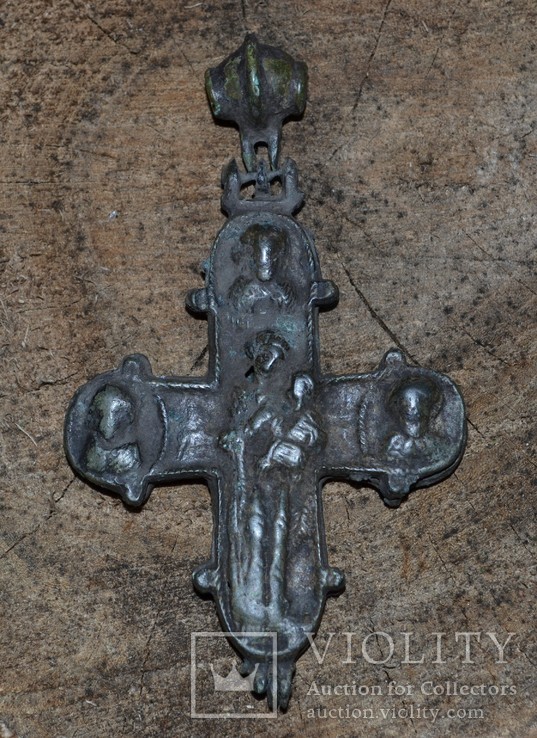 Рельефный энколпион Купятицкая Богородица, XII в., фото №4