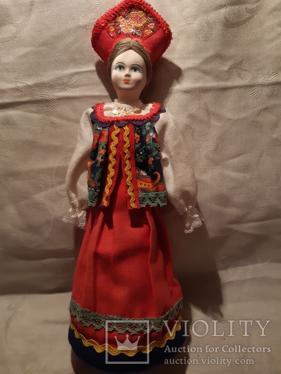 Кукла-модель "Русская боярышня"  - 70 г.г., фото №2