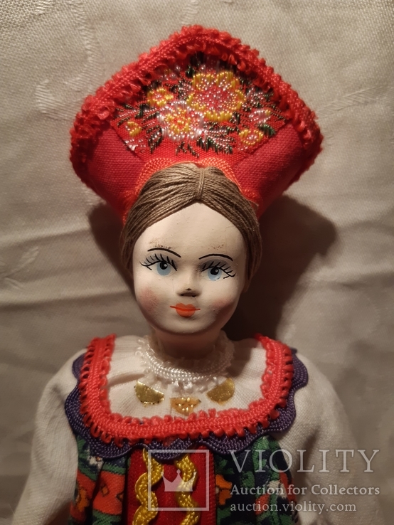 Кукла-модель "Русская боярышня"  - 70 г.г., фото №4