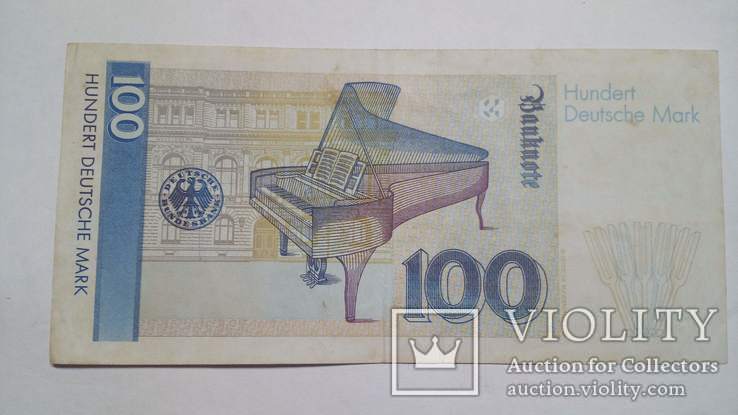 100 марок 1991г, фото №3