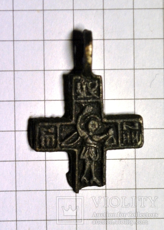 Никита Бесогон на кресте (14-16 век)