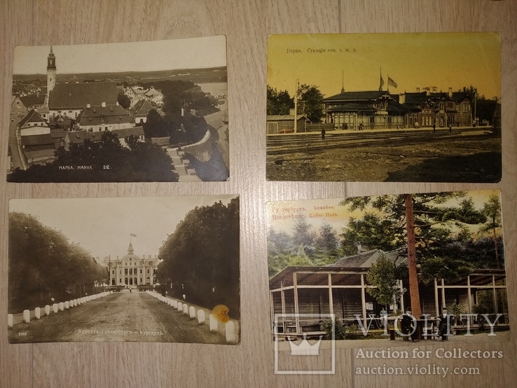4 открытки Эстония Нарва Гунгербург, фото №2