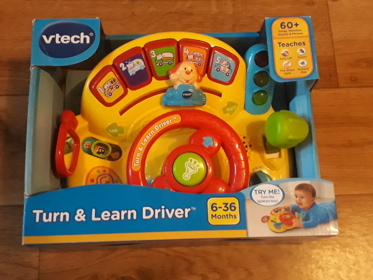 Музичне кермо, руль Vtech Turn, фото №5