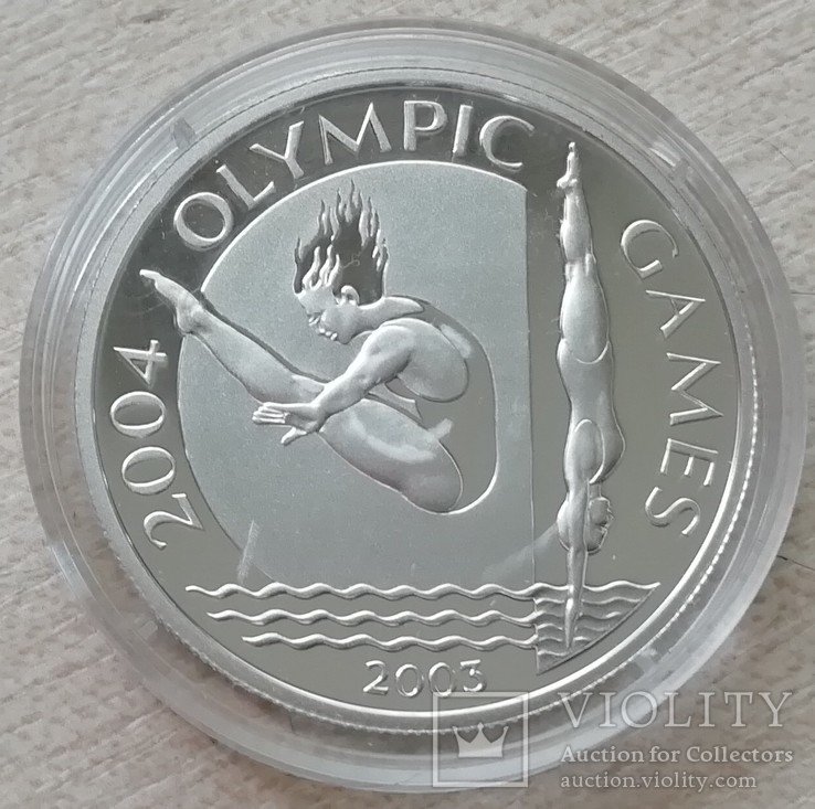 Самоа 10 тала, 2003 г. XXVIII летние Олимпийские Игры, Афины 2004, фото №2