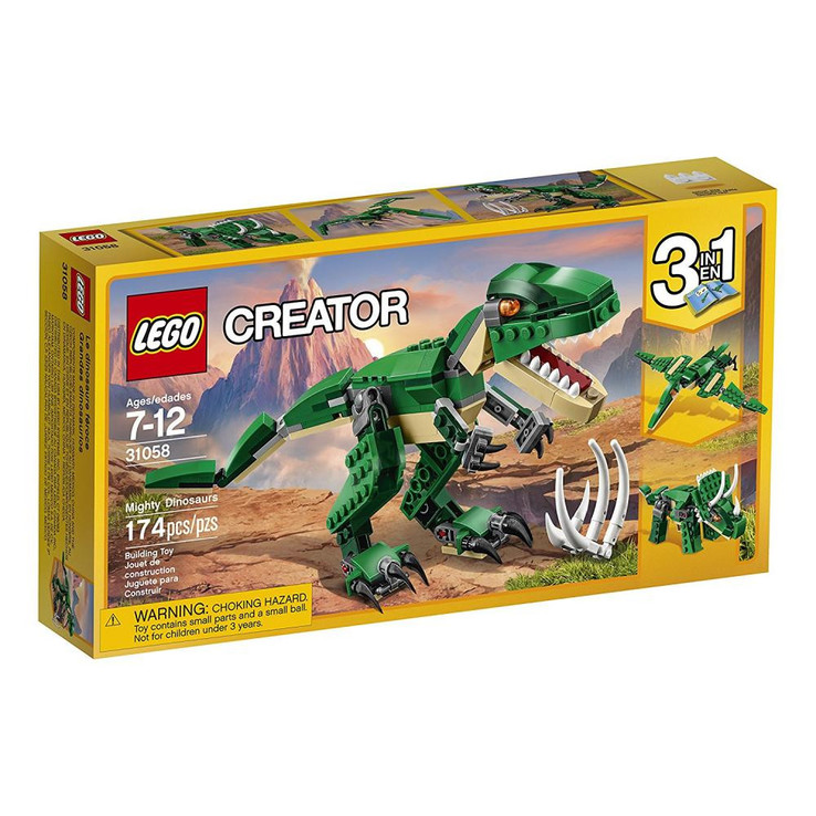 Конструктор LEGO Creator Грізний динозавр 174 деталі (31058) (Лего), фото №2