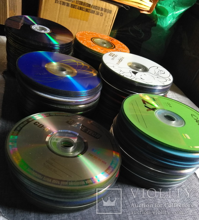 Компакт-диски разных производителей, 100+ штук, фото №3