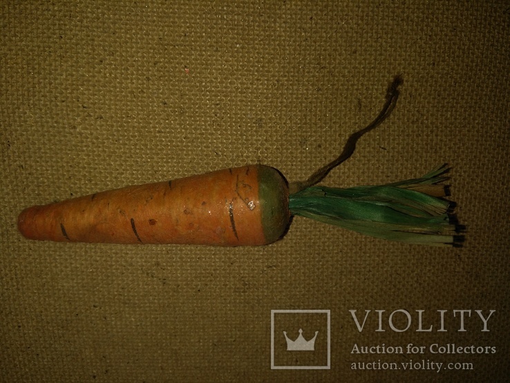 Морковка из папье-маше СССР, фото №2