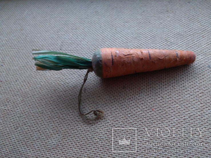 Морковка из папье-маше СССР, фото №5
